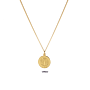 Zoe Zodiac Coin Necklace