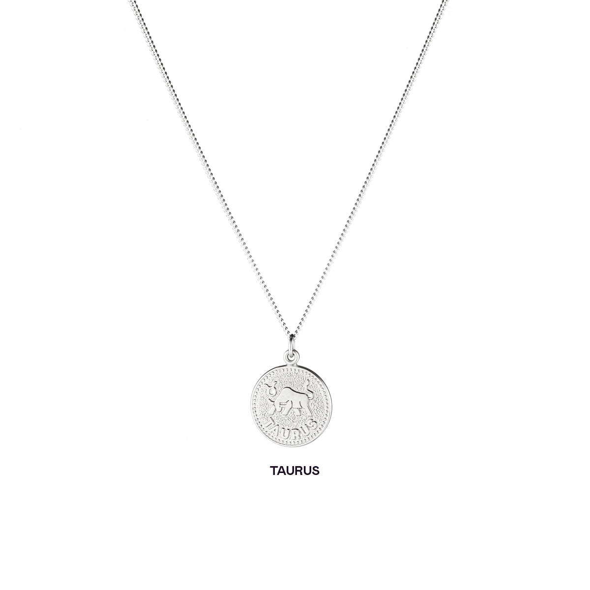 Zoe Zodiac Coin Necklace