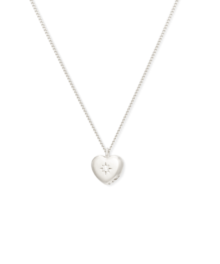 Ash Heart Fingerprint Necklace