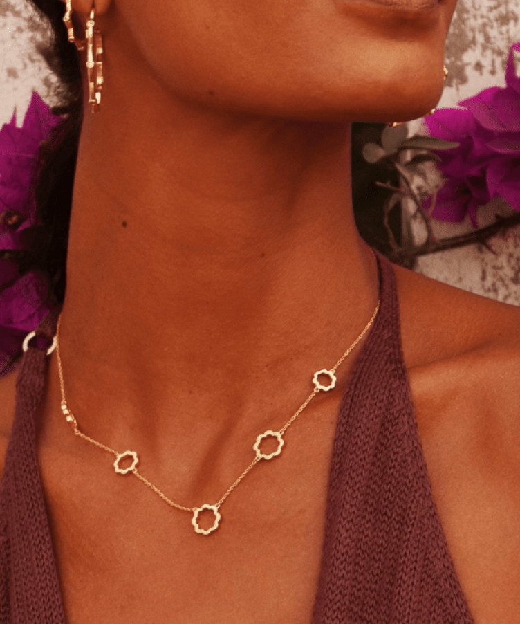Rosette Necklace